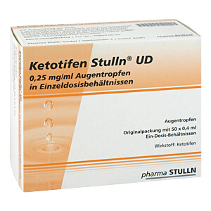 KETOTIFEN Stulln UD Augentropfen Einzeldosispipetten