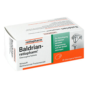 BALDRIAN-RATIOPHARM überzogene Tabletten