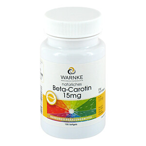 BETA CAROTIN KAPSELN 15 mg natürlich