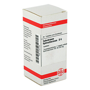 EPHEDRINUM hydrochloricum D 6 Tabletten