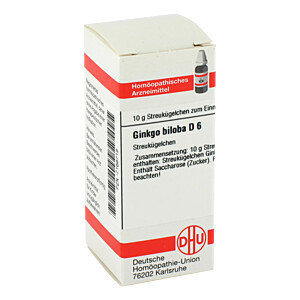GINKGO BILOBA D 6 Globuli