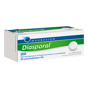 MAGNESIUM DIASPORAL 100 Lutschtabletten