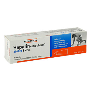 HEPARIN-RATIOPHARM 30.000 Salbe