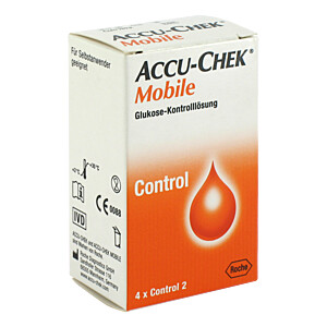 ACCU-CHEK Mobile Kontrolllösung 4 Einmalapplikat.