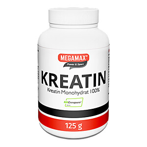 KREATIN MONOHYDRAT 100 prozent Megamax Pulver