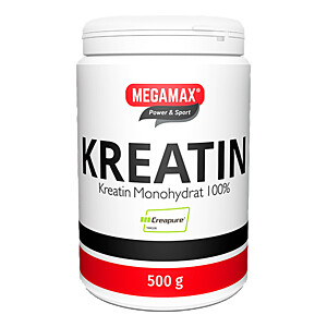 KREATIN MONOHYDRAT 100 prozent Megamax Pulver