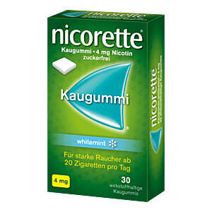 NICORETTE Kaugummi 4 mg whitemint