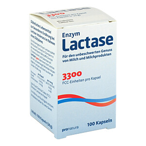 LACTASE 3.300 FCC 200 mg Kapseln