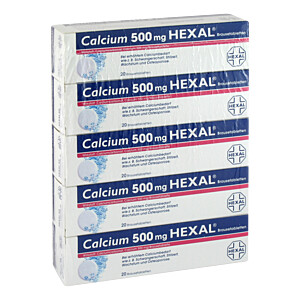 CALCIUM 500 HEXAL Brausetabletten