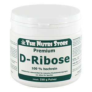 D-RIBOSE 100 prozent hochrein Pulver