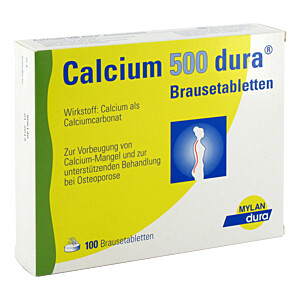 CALCIUM 500 dura Brausetabletten