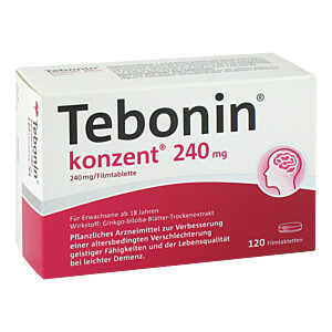 TEBONIN konzent 240 mg Filmtabletten