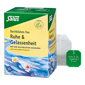 BACHBLÜTEN TEE Ruhe & Gelassenheit Bio Salus Fbtl.