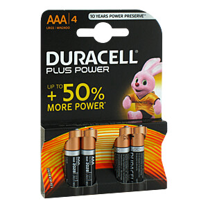 BATTERIEN Micro LR03 AAA MN2400 Duracell Plus