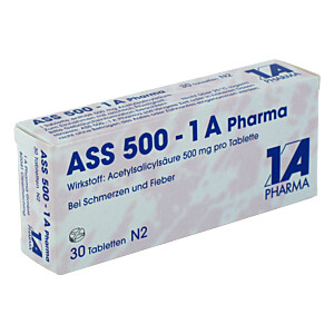 ASS 500-1A Pharma Tabletten