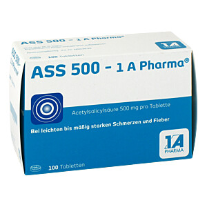 ASS 500-1A Pharma Tabletten