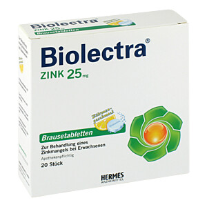 BIOLECTRA Zink Brausetabletten