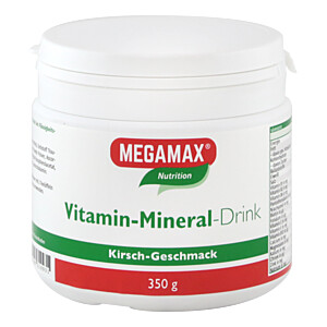 MEGAMAX Vita Mineral Drink Kirsche Pulver