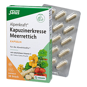KAPUZINERKRESSE-MEERRETTICH Kapseln Alpenkraft