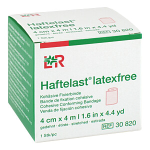 HAFTELAST Fixierb.kohäs.latexfrei 4 cmx4 m creme