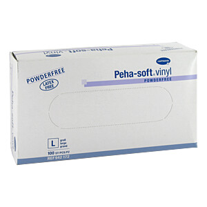 PEHA-SOFT Vinyl Unt.Handschuhe unste.puderfrei L