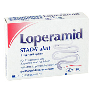 LOPERAMID STADA akut 2 mg Hartkapseln