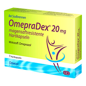 OMEPRADEX 20 mg magensaftresistente Hartkapseln