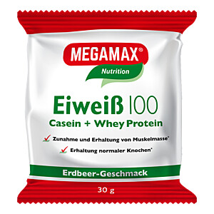 EIWEISS 100 Erdbeer Megamax Pulver