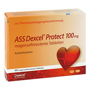 ASS Dexcel Protect 100 mg magensaftresistentTabletten