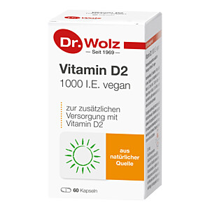 VITAMIN D2 1000 I.E. vegan Kapseln
