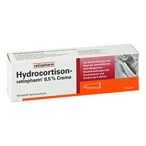 HYDROCORTISON-ratiopharm 0,5 prozent Creme