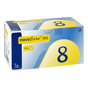 NOVOFINE Nadeln 30 G 8 mm