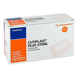 CUTIPLAST Plus steril 5x7 cm Verband