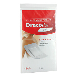 DRACOPOR Wundverband 10x20 cm steril