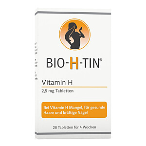 BIO-H-TIN Vitamin H 2,5 mg für 4 Wochen Tabletten