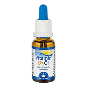 VITAMIN D3 ÖL 800 I.E. D3 Dr.Jacob`s Tropf.z.Einn.