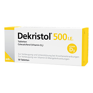 DEKRISTOL 500 I.E. Tabletten