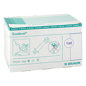 EXADORAL B.Braun orale Spritze 1 ml