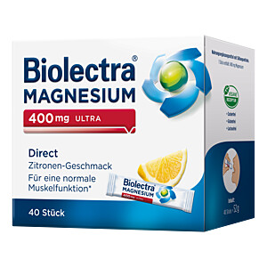 BIOLECTRA Magnesium 400 mg ultra Direct Zitrone