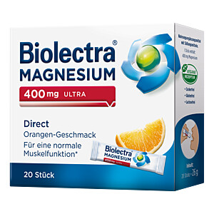 BIOLECTRA Magnesium 400 mg ultra Direct Orange