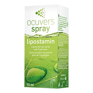 OCUVERS spray lipostamin Augenspray mit Euphrasia