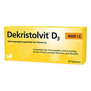 DEKRISTOLVIT D3 4.000 I.E. Tabletten