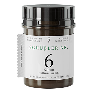 SCHÜSSLER NR.6 Kalium sulfuricum D 6 Tabletten