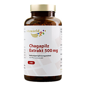 CHAGA PILZ Extrakt 500 mg Kapseln
