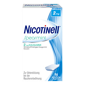 NICOTINELL Kaugummi Spearmint 2 mg