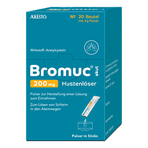BROMUC akut 200 mg Hustenlöser Plv.z.H.e.L.z.Einn