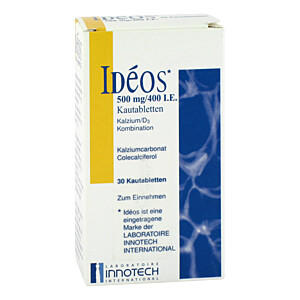 IDEOS 500 mg-400 I.E. Kautabletten