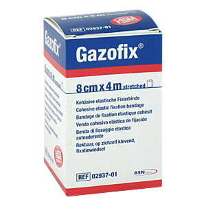 GAZOFIX Fixierbinde kohäsiv 8 cmx4 m