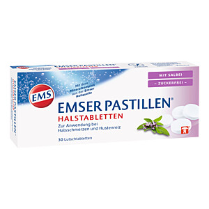 EMSER Pastillen mit Salbei zuckerfrei