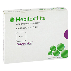 MEPILEX Lite Schaumverband 6x8,5 cm steril